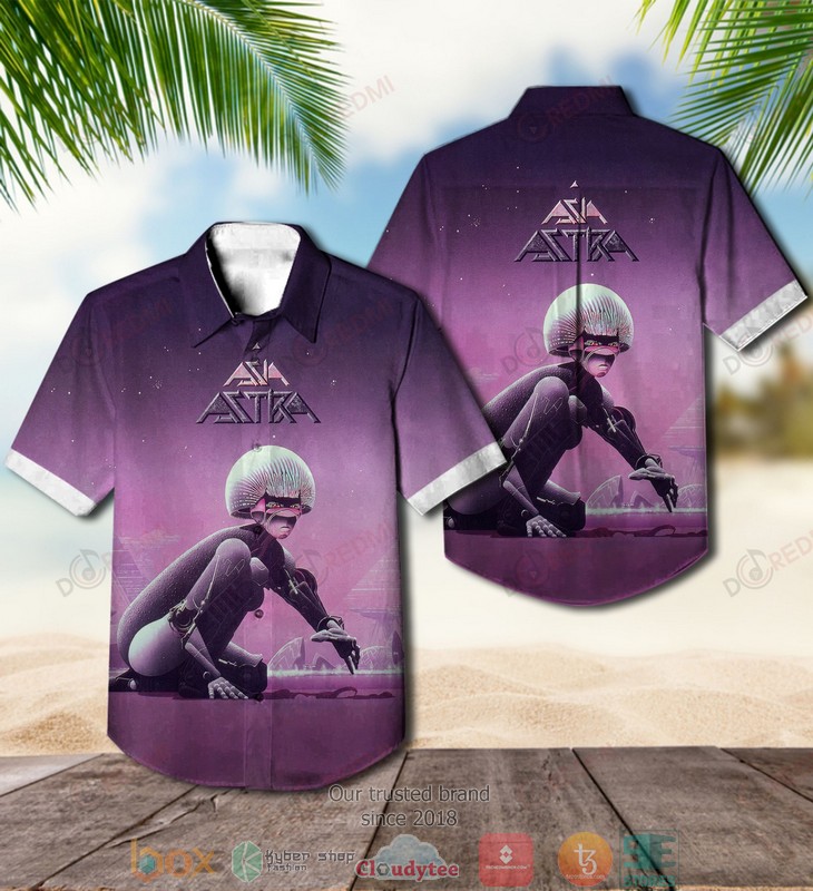 Asia band Astra Short Sleeve Hawaiian Shirt 1 Asia band Astra Short Sleeve Hawaiian Shirt word3