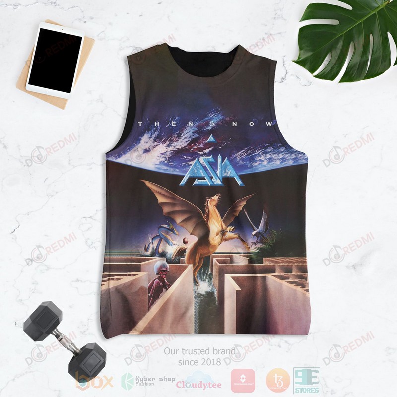 NEW Asia Then & Now Album 3D Tank Top