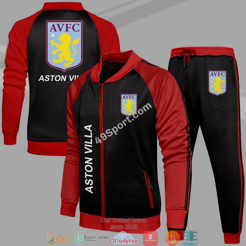 Aston Villa Tracksuit Jacket, Pants word3