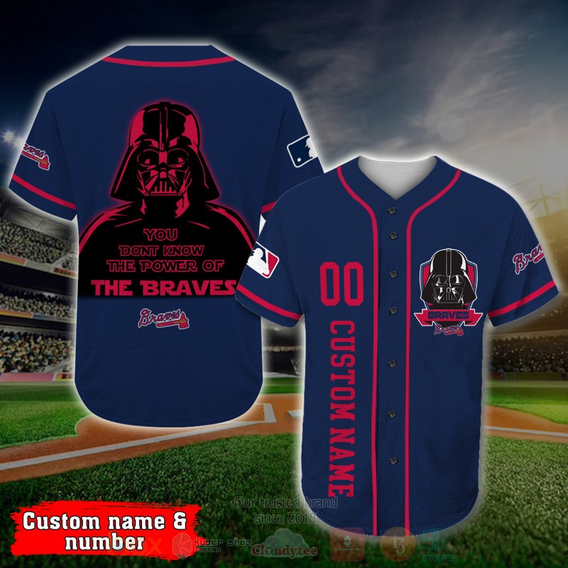 BEST Atlanta Braves, Darth Vader Custom AOP Baseball Jersey 6 BEST Atlanta Braves, Darth Vader Custom AOP Baseball Jersey word2