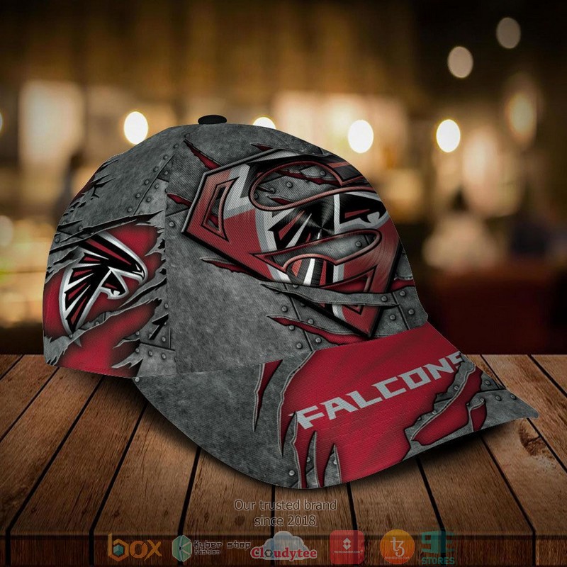 Atlanta Falcons NFL Superman Custom Name Cap 3 Atlanta Falcons NFL Superman Custom Name Cap word2