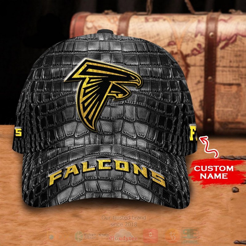 BEST Atlanta Falcons Printed NFL Team Custom Name 3D Cap word2
