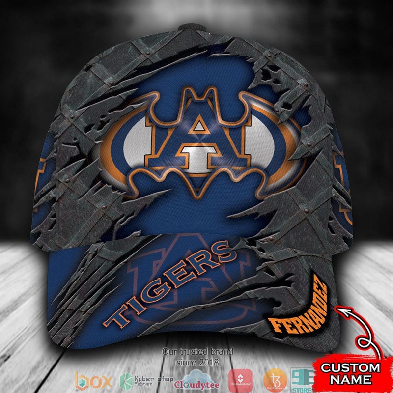 Auburn Tigers Batman NCAA1 Custom Name Cap 1 Auburn Tigers Batman NCAA1 Custom Name Cap word1
