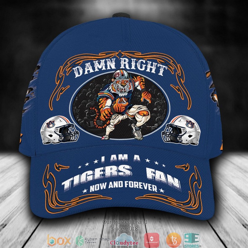Auburn Tigers Mascot NCAA1 Custom Name Cap