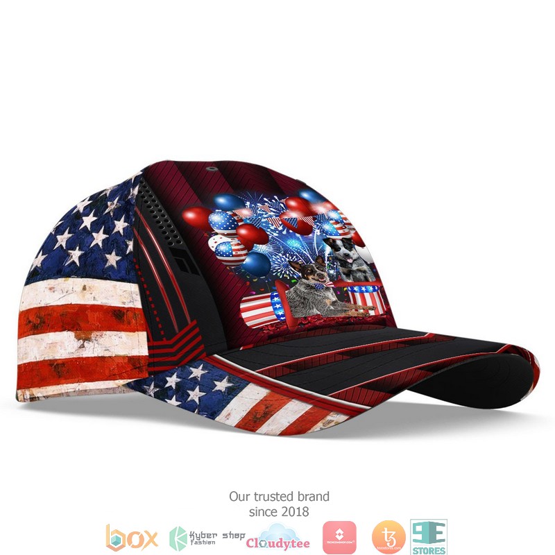 Australian Cattle Dog Patriot Us Flag Balloon Cap 4 Australian Cattle Dog Patriot Us Flag Balloon Cap word3