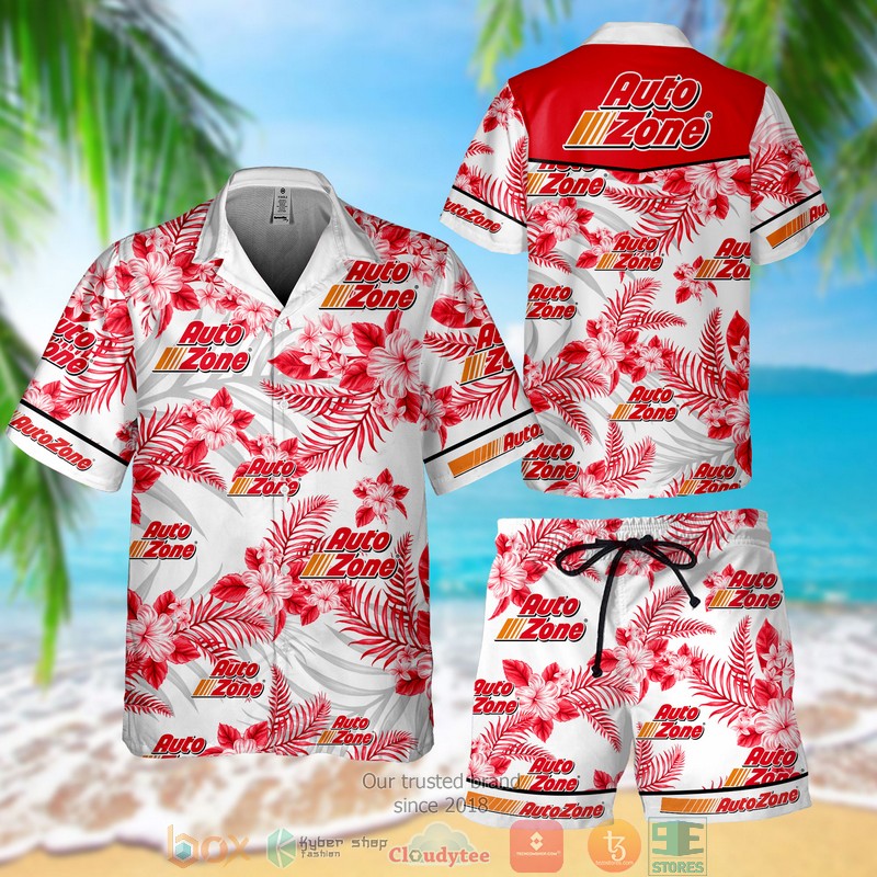 AutoZone Hawaiian Shirt, Short word1