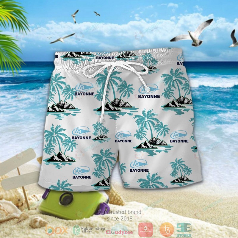 Aviron Bayonnais Hawaiian shirt, short 2 Aviron Bayonnais Hawaiian shirt, short word1