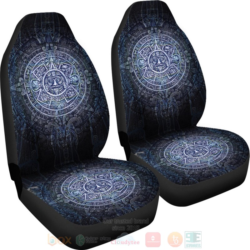 BEST Aztec Symbol Blue Luxury Car Seat Covers 4 BEST Aztec Symbol Blue Luxury Car Seat Covers word3