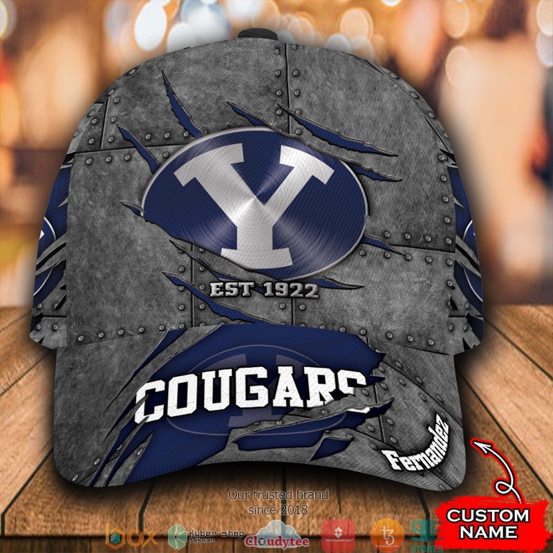 BYU Cougars Luxury NCAA1 Custom Name Cap word2
