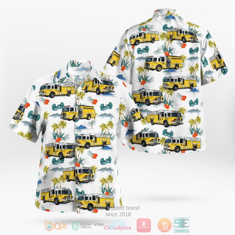 BEST Barton Hose Company Allegany County Maryland Hawaii Shirt word1