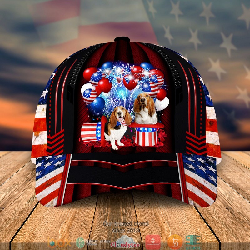 Basset Hound Patriot Us Flag Balloon Cap 2 Basset Hound Patriot Us Flag Balloon Cap word3