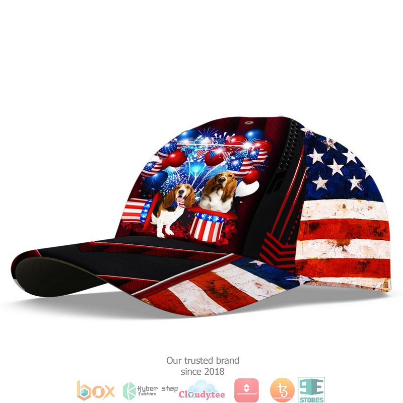 Basset Hound Patriot Us Flag Balloon Cap 3 Basset Hound Patriot Us Flag Balloon Cap word3