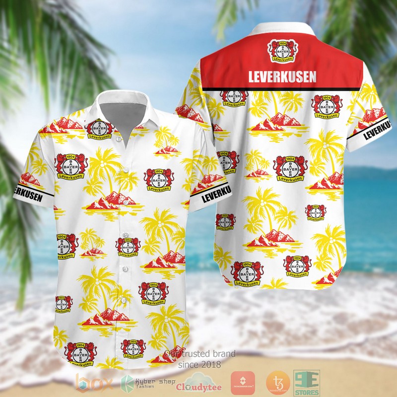 NEW Bayer 04 Leverkusen Hawaii Shirt 2 NEW Bayer 04 Leverkusen Hawaii Shirt word2