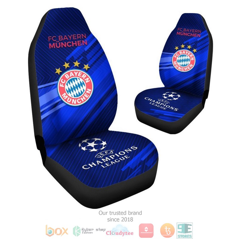 Bayern Munchen Champions League Blue Limited Car Seat Covers 4 Bayern Munchen Champions League Blue Limited Car Seat Covers word1