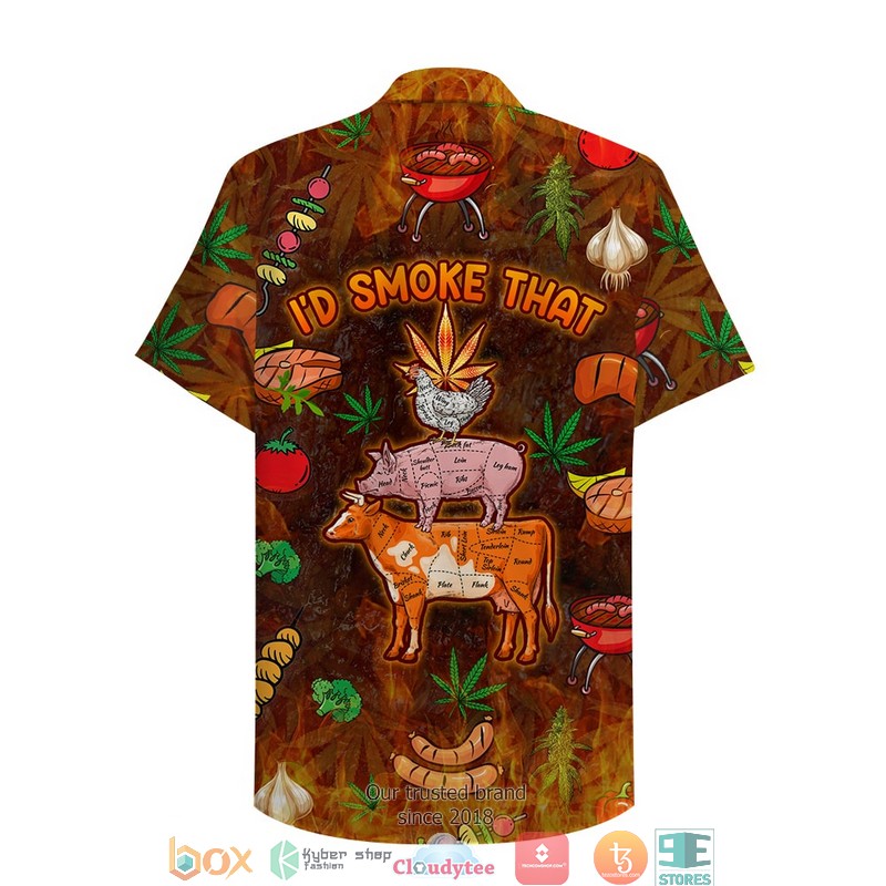Bbq Id Smoke That Hq Hawaiian shirt 5 Bbq Id Smoke That Hq Hawaiian shirt word2