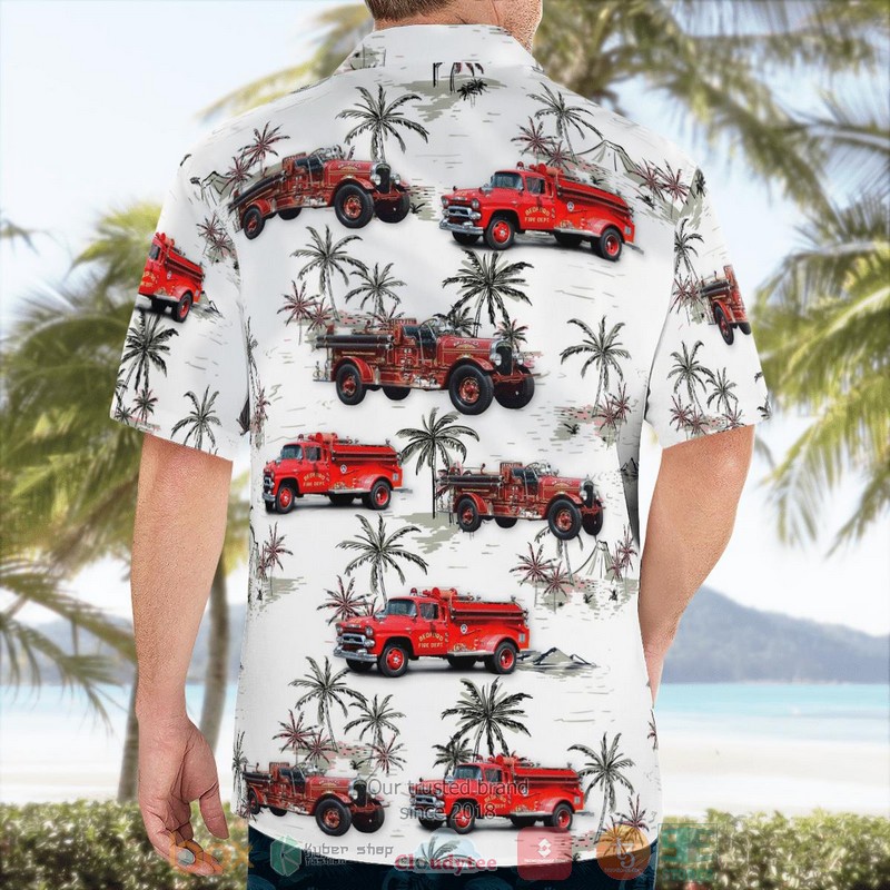 BEST Bedford County Virginia Bedford Fire Department Antique Fire Hawaii Shirt word2
