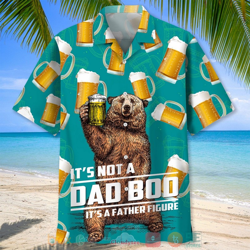 NEW Beer It's not a Dad Bod It's a father figure Hawaiian Shirt 2 NEW Beer It's not a Dad Bod It's a father figure Hawaiian Shirt word1