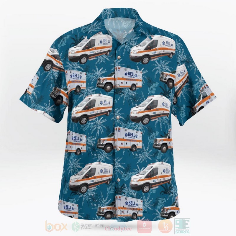 BEST Bell Ambulance, Milwaukee, Wisconsin Fleet 3D Aloha Shirt 2 BEST Bell Ambulance, Milwaukee, Wisconsin Fleet 3D Aloha Shirt word1