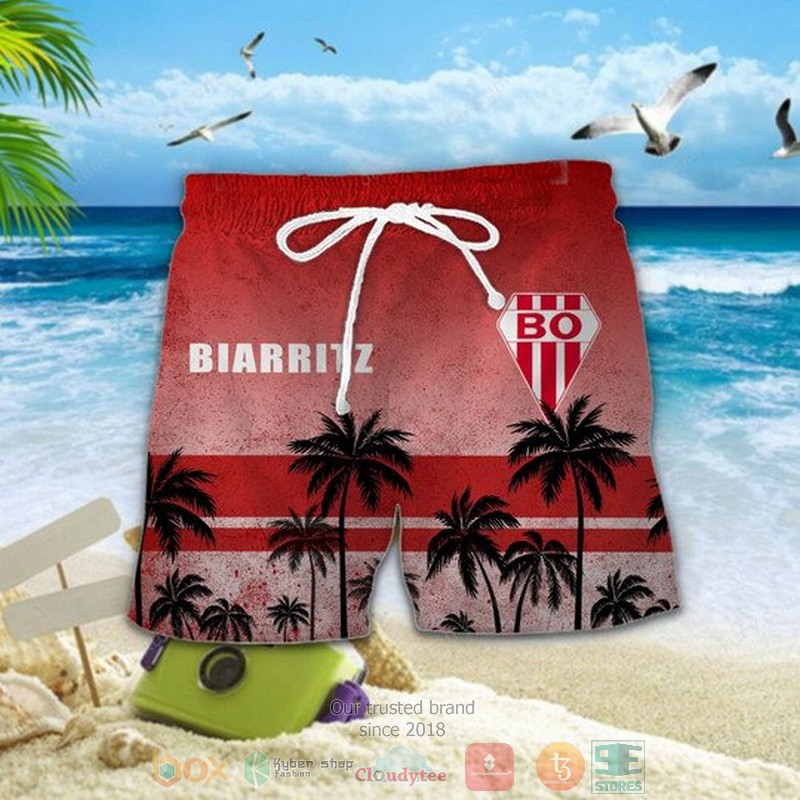 HOT Biarritz Olympique palm tree red Hawaiian Shirt, Shorts 2 HOT Biarritz Olympique palm tree red Hawaiian Shirt, Shorts word1