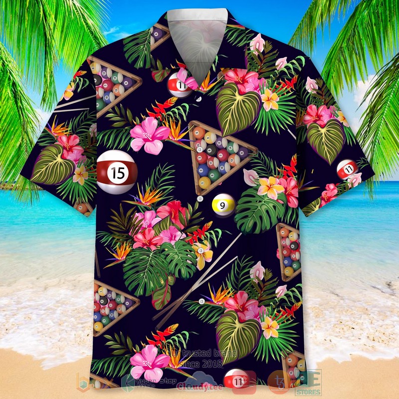NEW Billiard Nature Tropical plant Hawaiian Shirt 2 NEW Billiard Nature Tropical plant Hawaiian Shirt word2