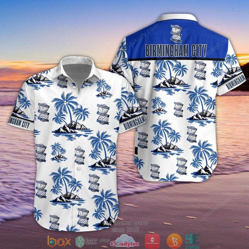 Birmingham City F.C Hawaiian Shirt, Beach Short word2
