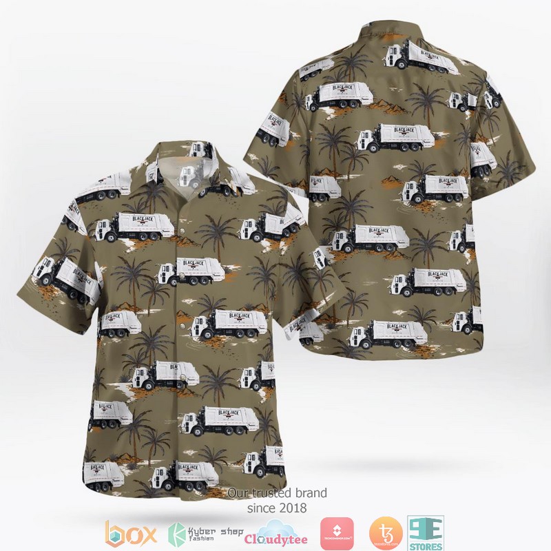 BlackJack Disposal Terrell Texas Hawaiian Shirt