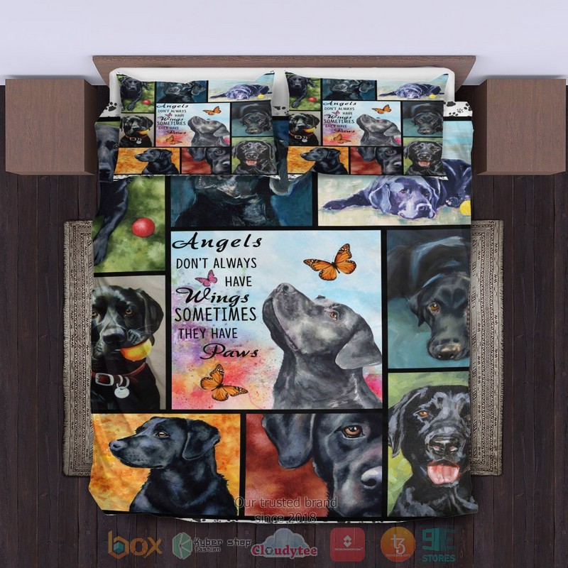 Black Labrador Bedding Sets word2
