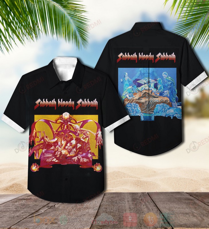 BEST Black Sabbath 1973 Album Aloha Hawaiian Shirt