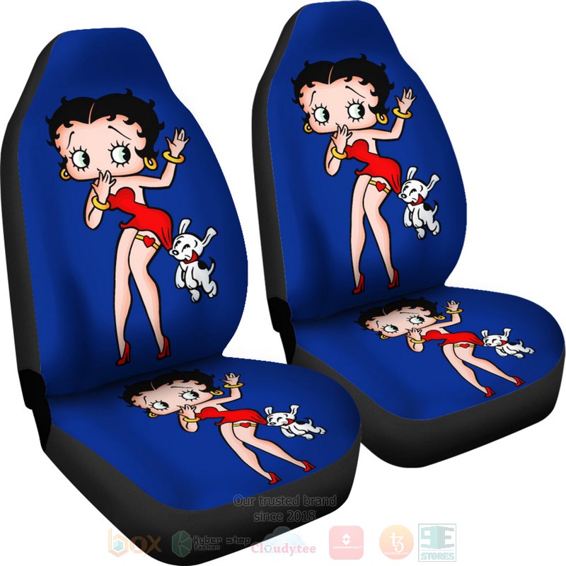BEST Blue Betty Boop Luxury Car Seat Covers 4 BEST Blue Betty Boop Luxury Car Seat Covers word1