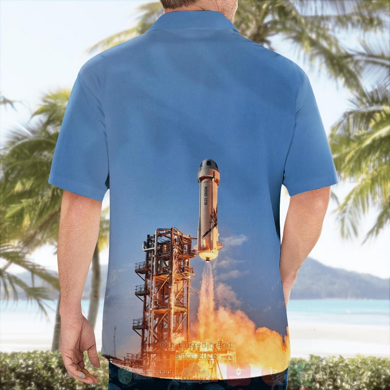 BEST Blue Origin Rocket 3D Aloha Shirt 2 BEST Blue Origin Rocket 3D Aloha Shirt word2