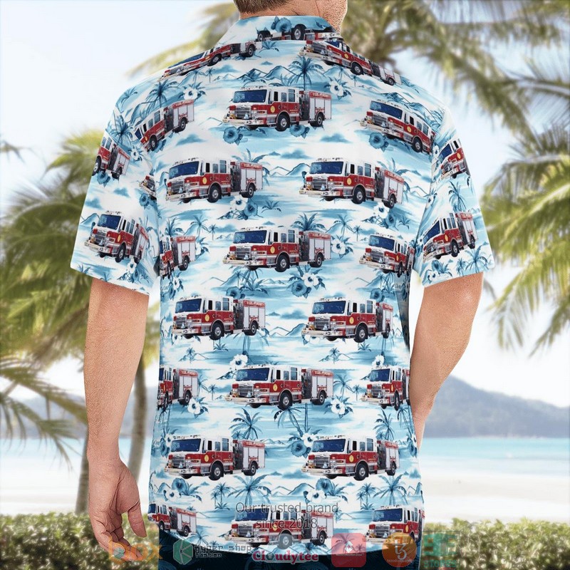 NEW Blue Point New York Blue Point Fire Department Aloha Shirt 4 NEW Blue Point New York Blue Point Fire Department Aloha Shirt word2