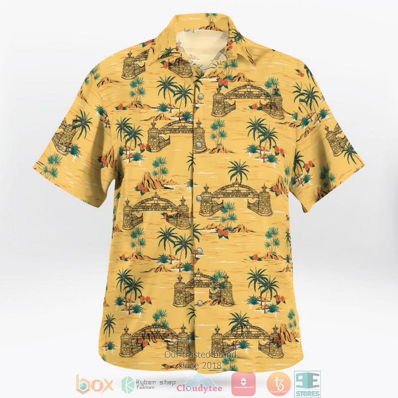 Board of Trustees of the FASNY Firemen's Home Yellow Aloha Shirt 2 Board of Trustees of the FASNY Firemen's Home Yellow Aloha Shirt word2