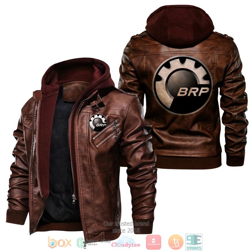 NEW Bombardier Recreational Products PU Leather Jacket word2