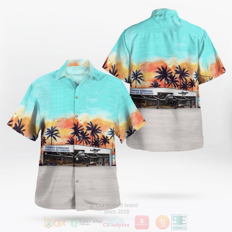 BEST Bomber Command Museum of Canada Avro Lancaster FM159 3D Aloha Shirt