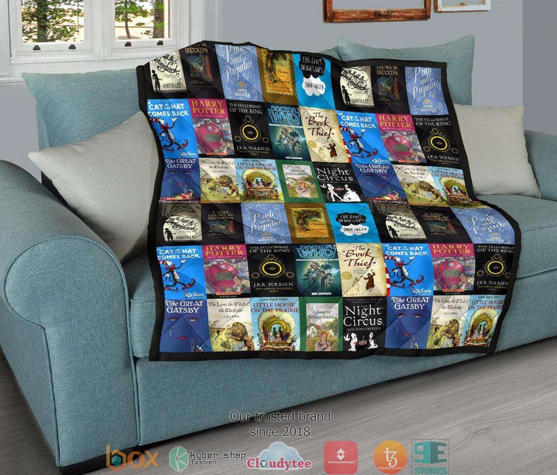 Book Covers Quilt word1