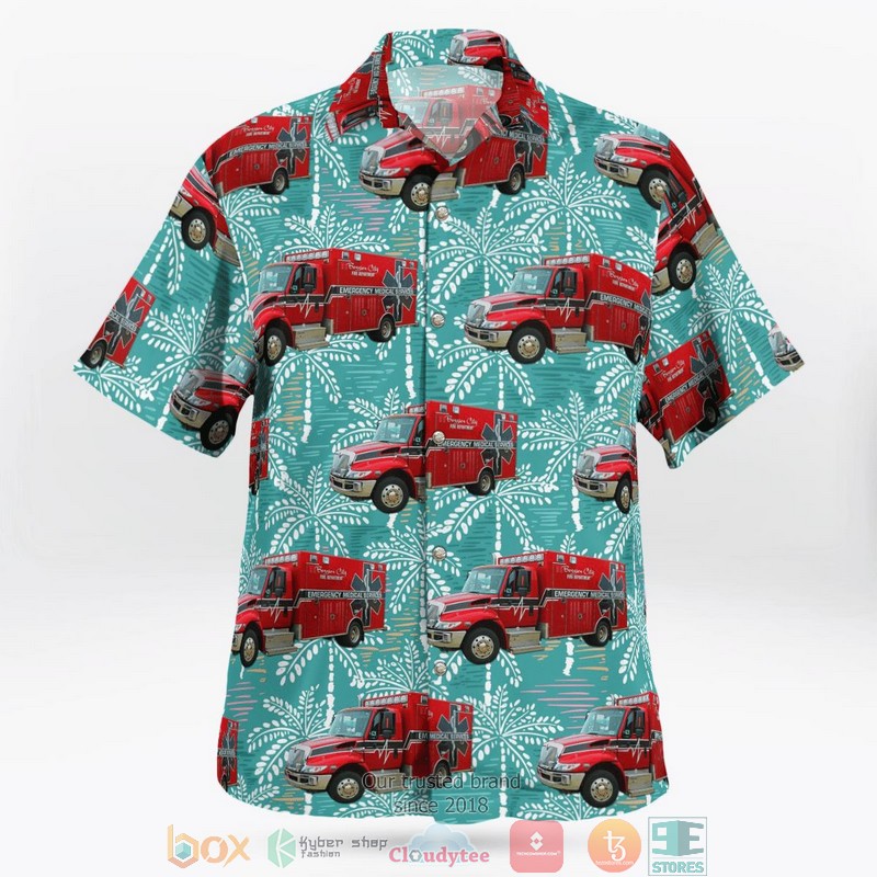 Bossier City Fire Department Bossier City Louisiana Aloha Shirt 3 Bossier City Fire Department Bossier City Louisiana Aloha Shirt word3