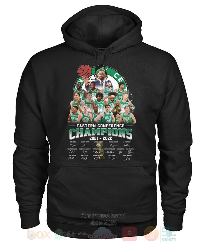 Boston Celtics Eastern Conference Champions 2021-2022 Hoodie, Shirt word2