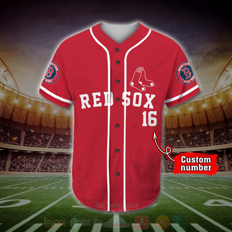 BEST Boston Red Sox Custom AOP Baseball Jersey 2 BEST Boston Red Sox Custom AOP Baseball Jersey word1
