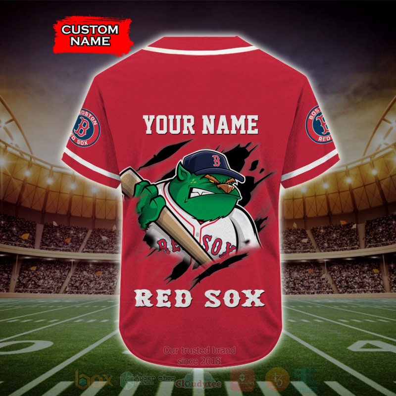 BEST Boston Red Sox Custom AOP Baseball Jersey 3 BEST Boston Red Sox Custom AOP Baseball Jersey word1