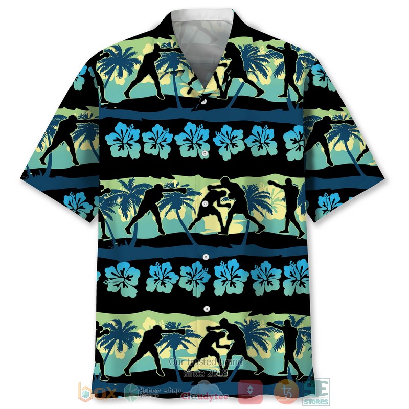 NEW Boxing Nature Beach Hawaiian Shirt 1 NEW Boxing Nature Beach Hawaiian Shirt word1