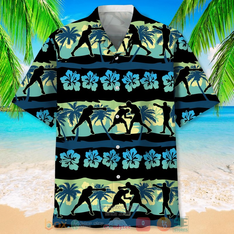 NEW Boxing Nature Beach Hawaiian Shirt 2 NEW Boxing Nature Beach Hawaiian Shirt word1