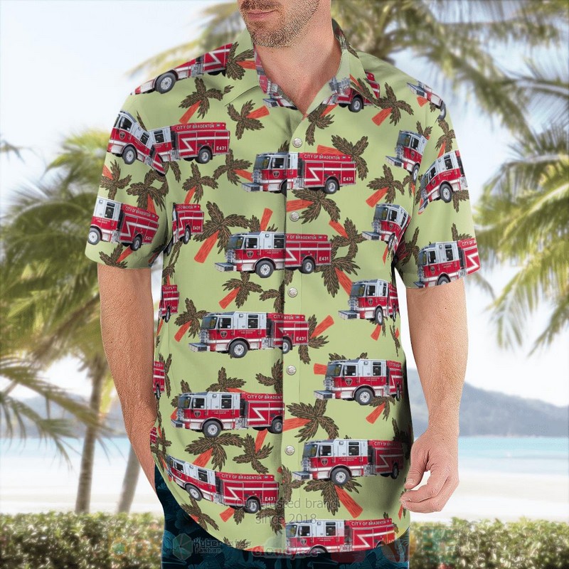 BEST Bradenton, Florida, City of Bradenton Fire Rescue 3D Aloha Shirt 3 BEST Bradenton, Florida, City of Bradenton Fire Rescue 3D Aloha Shirt word1