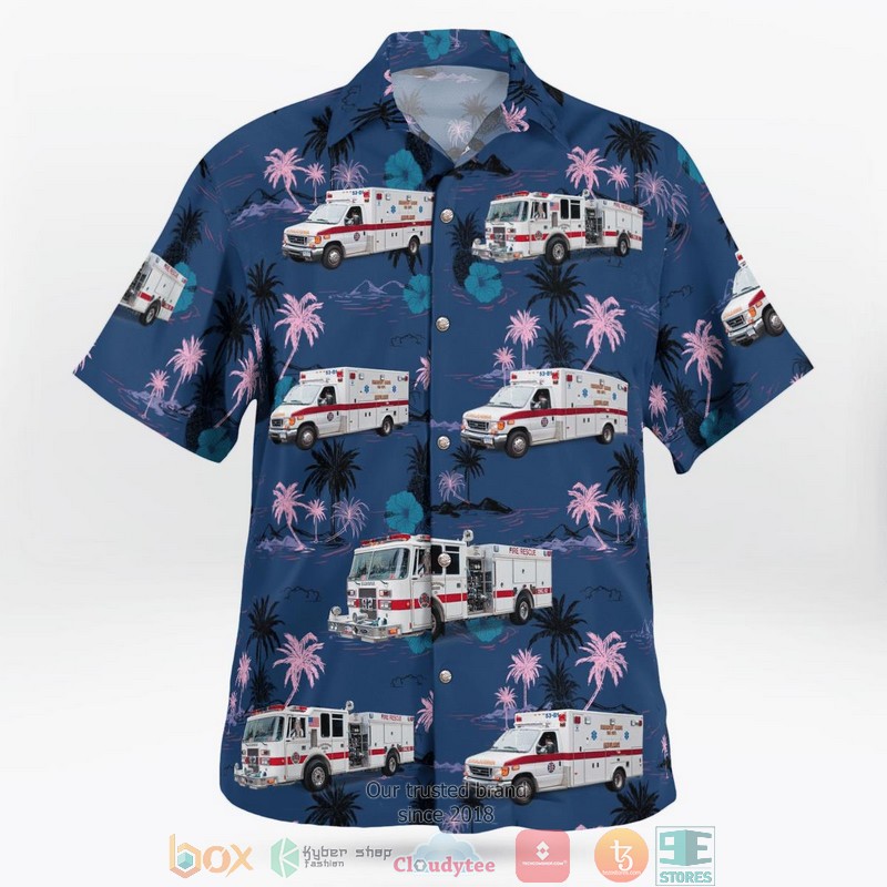 Briarcliff Manor New York Briarcliff Manor Fire Department Aloha Shirt word2