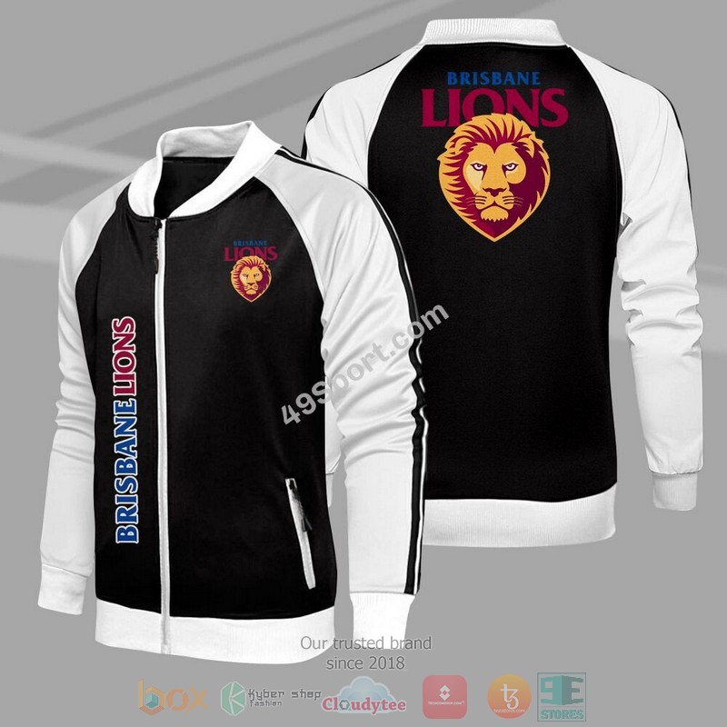 NEW Brisbane Lions Tracksuits Jacket and Pant word1
