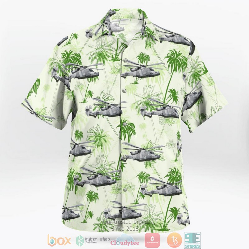 British Army AgustaWestland AW159 Wildcat Armed Forces Day Aloha Shirt word3