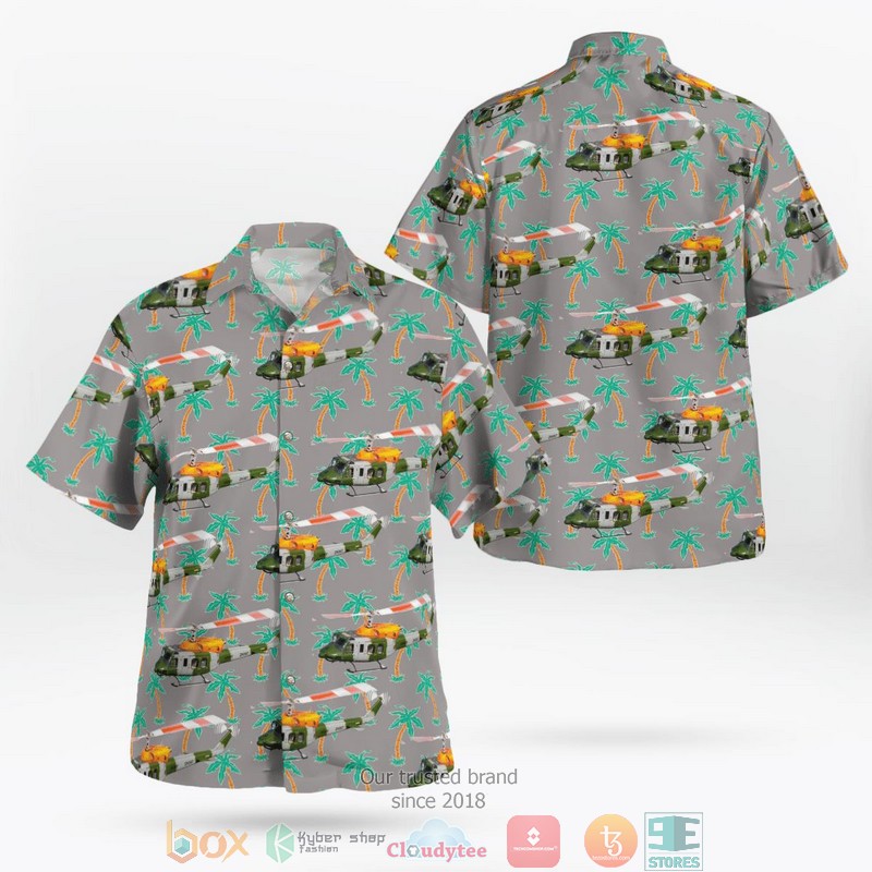 British Army Bell 212 Hawaii 3D Shirt 1 British Army Bell 212 Hawaii 3D Shirt word1