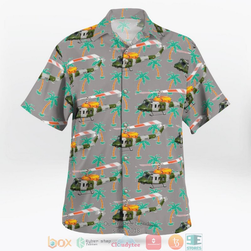 British Army Bell 212 Hawaii 3D Shirt 2 British Army Bell 212 Hawaii 3D Shirt word1