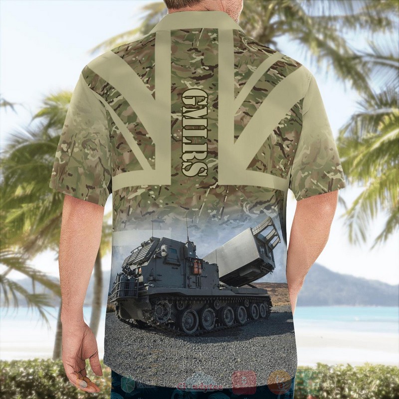 BEST British Army Guided Multiple Launch Rocket System GMLRS 3D Aloha Shirt 2 BEST British Army Guided Multiple Launch Rocket System GMLRS 3D Aloha Shirt word2