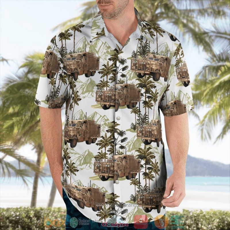 NEW British Army Mastiff Aloha Shirt 3 NEW British Army Mastiff Aloha Shirt word3