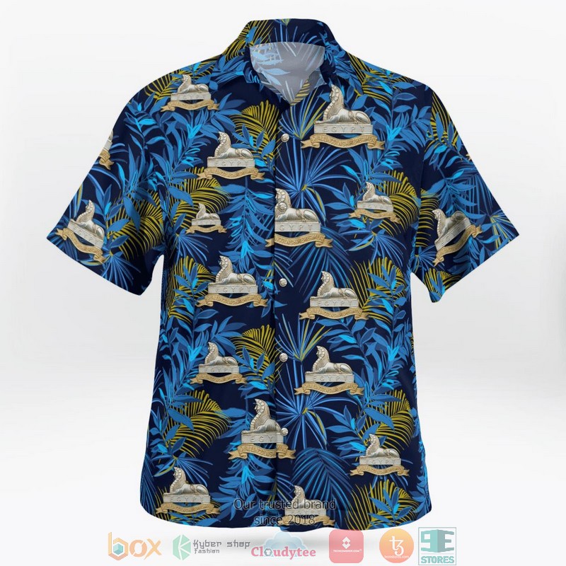 NEW British Army Royal Lincolnshire Regiment Aloha Shirt 2 NEW British Army Royal Lincolnshire Regiment Aloha Shirt word1